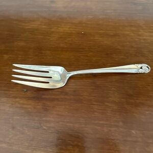 Sterling silver “Spring Glory”Classic Silver Dining Fork